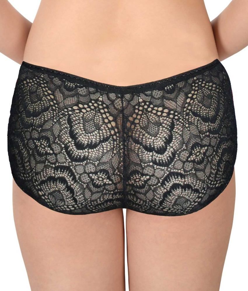 Buy Selfcare Multi Color NylonLycra Panties Pack of 2 Online at Best