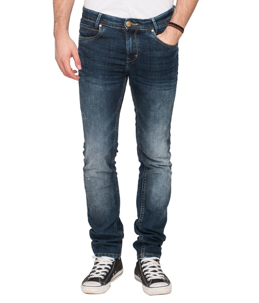 Mufti Navy Tapered Fit Jeans Buy Mufti Navy Tapered Fit Jeans Online