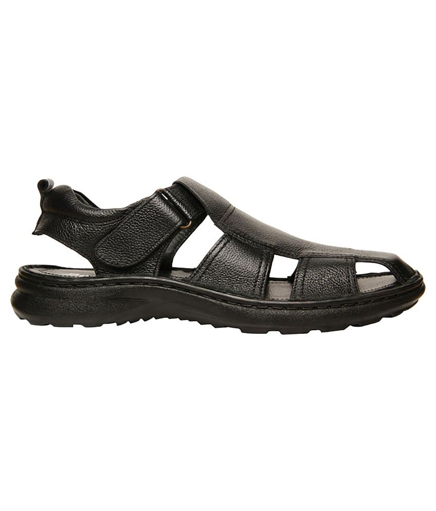 Bata Black Sandals - Buy Bata Black Sandals Online at Best Prices in ...