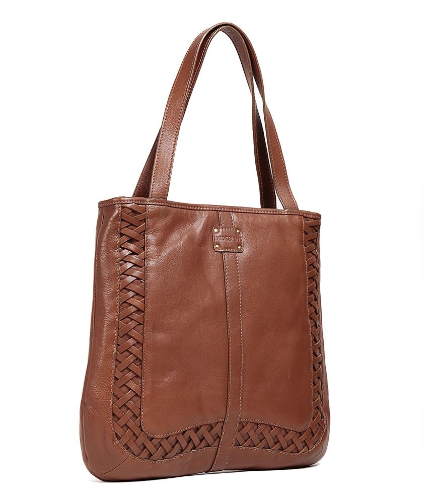 Hidesign Tan Shoulder Bag - Buy Hidesign Tan Shoulder Bag Online at ...