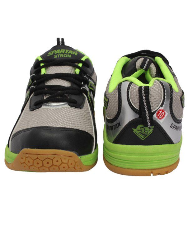 Spartan Green Storm Volleyball Shoes: Buy Online at Best Price on Snapdeal