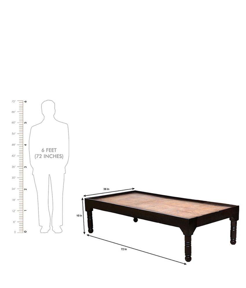 wooden cot single