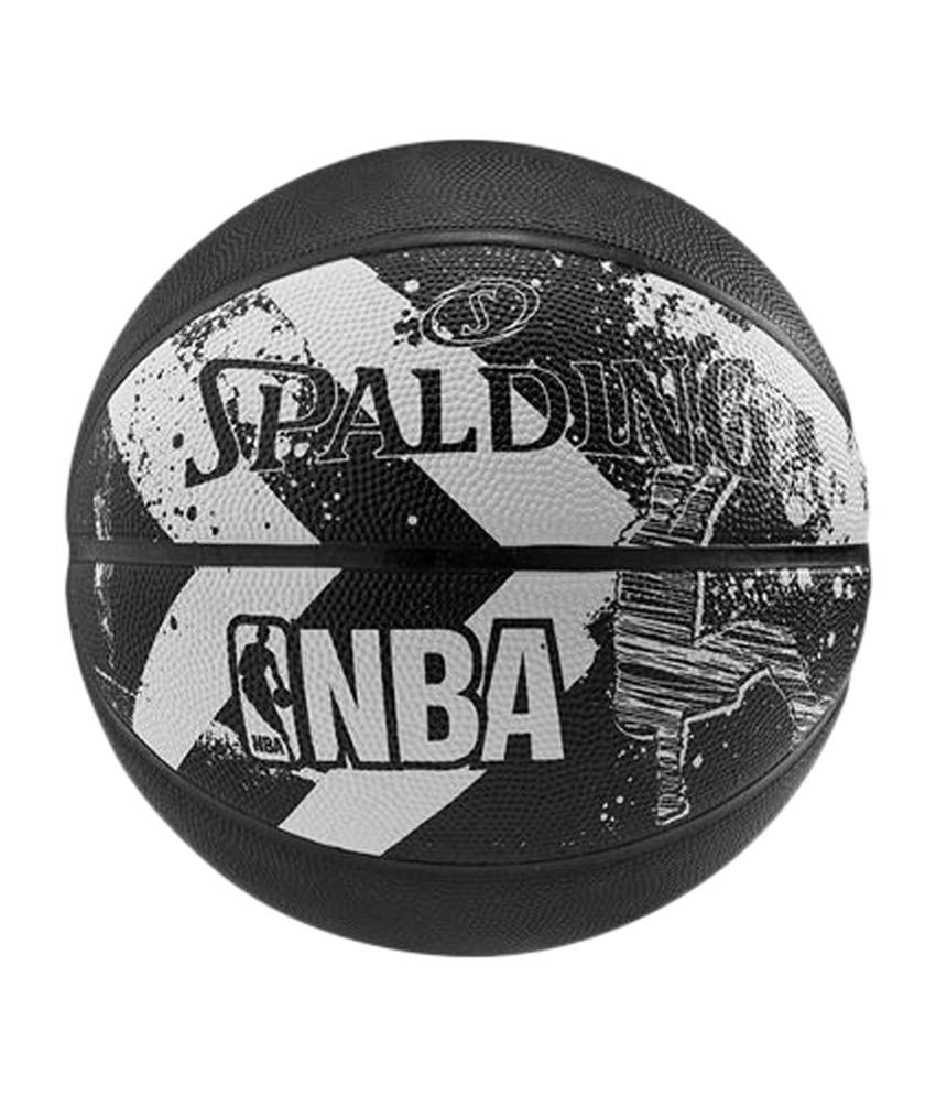 Spalding Alley Oop Basketball / Ball - Black: Buy Online at Best Price ...
