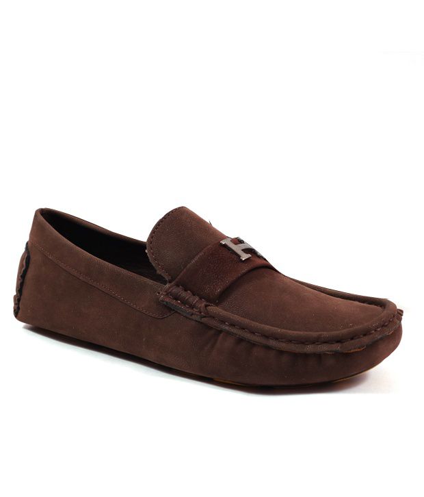 Footfad Brown Loafers - Buy Footfad Brown Loafers Online at Best Prices ...