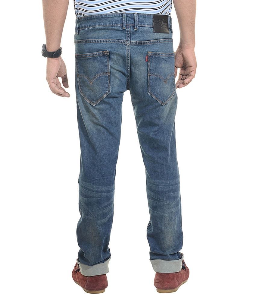 Levis Blue Cotton Jeans - Buy Levis Blue Cotton Jeans Online at Best ...