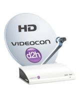 Videocon HD Set Top Box With 12 Months Super Gold Pack