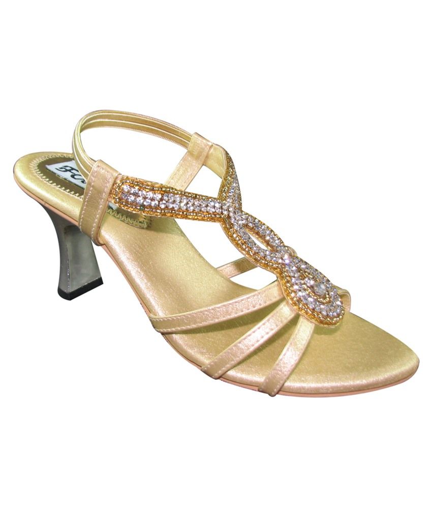 faith gold sandals