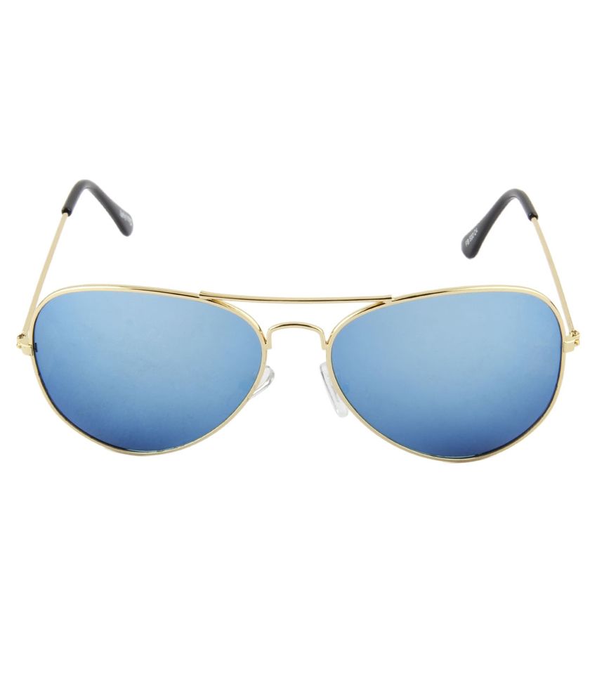 Funky Boys - Blue Pilot Sunglasses ( 500-c4m-gold ) - Buy Funky Boys ...