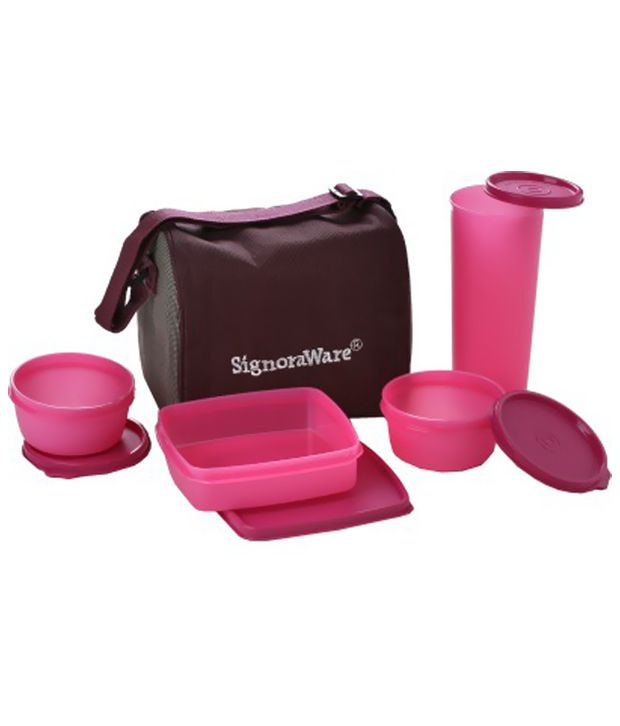 signoraware executive lunch box