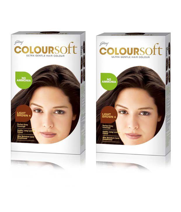 Godrej Coloursoft Hair Colour - Light Brown (Pack of 2)(80ml + 24gm each):  Buy Godrej Coloursoft Hair Colour - Light Brown (Pack of 2)(80ml + 24gm  each) at Best Prices in India - Snapdeal