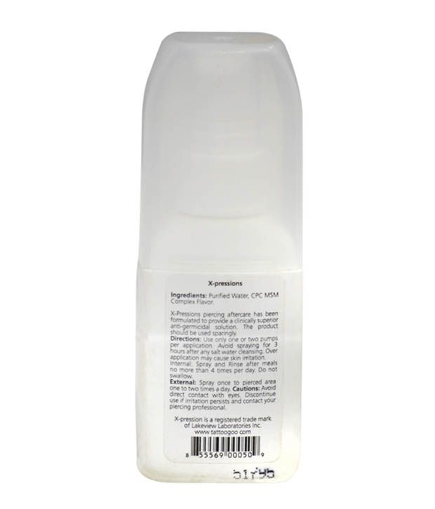 Tattoo Goo Xpressions Extra Strength Piercing Aftercare 2Oz Buy