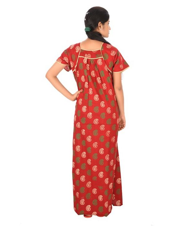 full sleeve cotton nighty online india