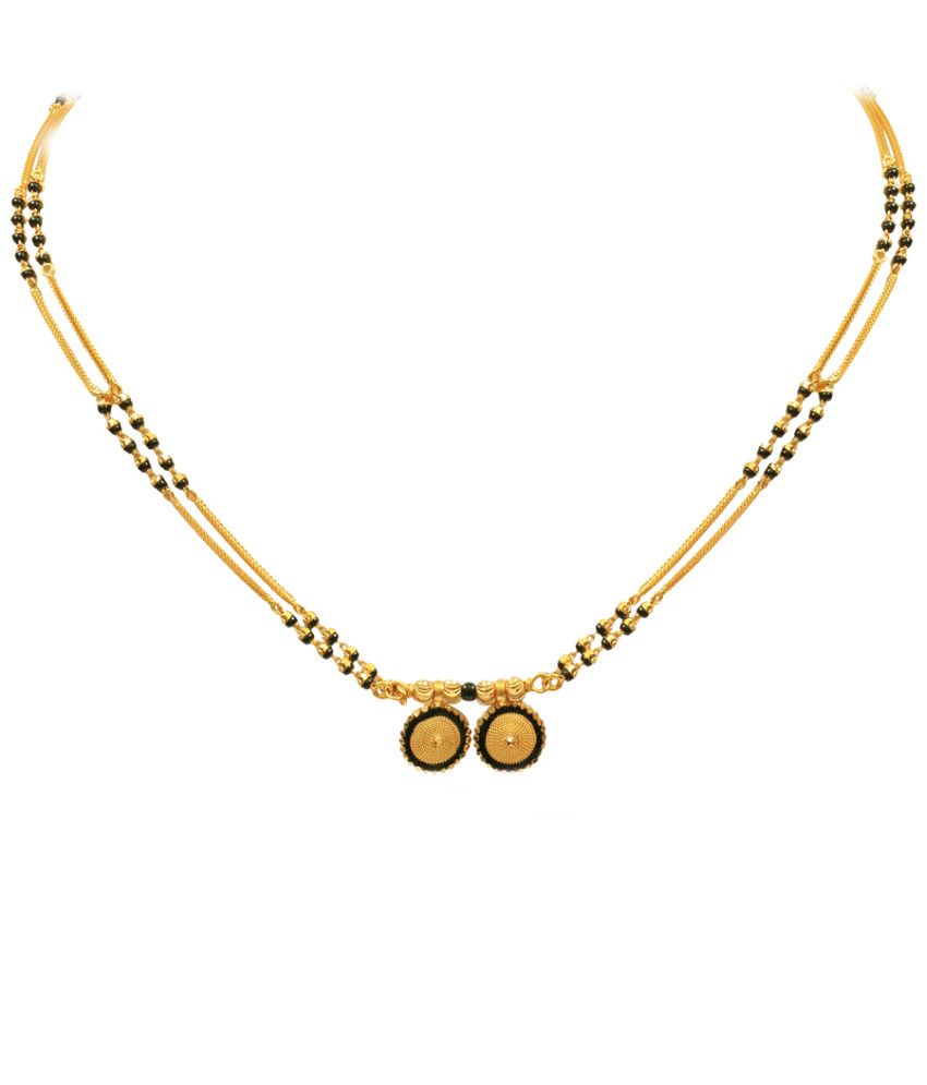 P N Gadgil 22kt Gold Mangalsutra Buy P N Gadgil 22kt Gold