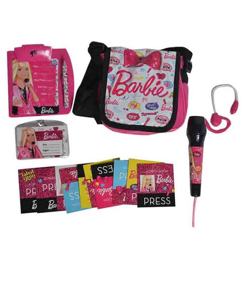 barbie news set