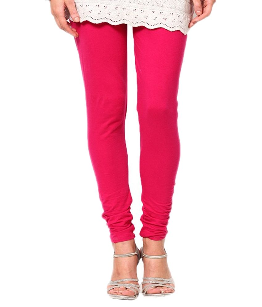 Sarva Enterprises Pink Cotton Leggings Price in India Buy Sarva