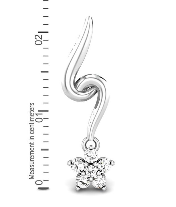 Candere Shooting Star White Gold 14k Diamond Pendant - Shooting Star Pendant India Candere Shooting Star White Gold 14k Diamond Pendant - Shooting Star Pendant India