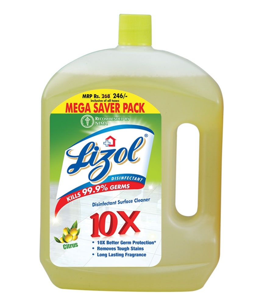 Lizol Disinfectant Floor Cleaner Citrus 2000Ml - Buy Daily Needs Online ...