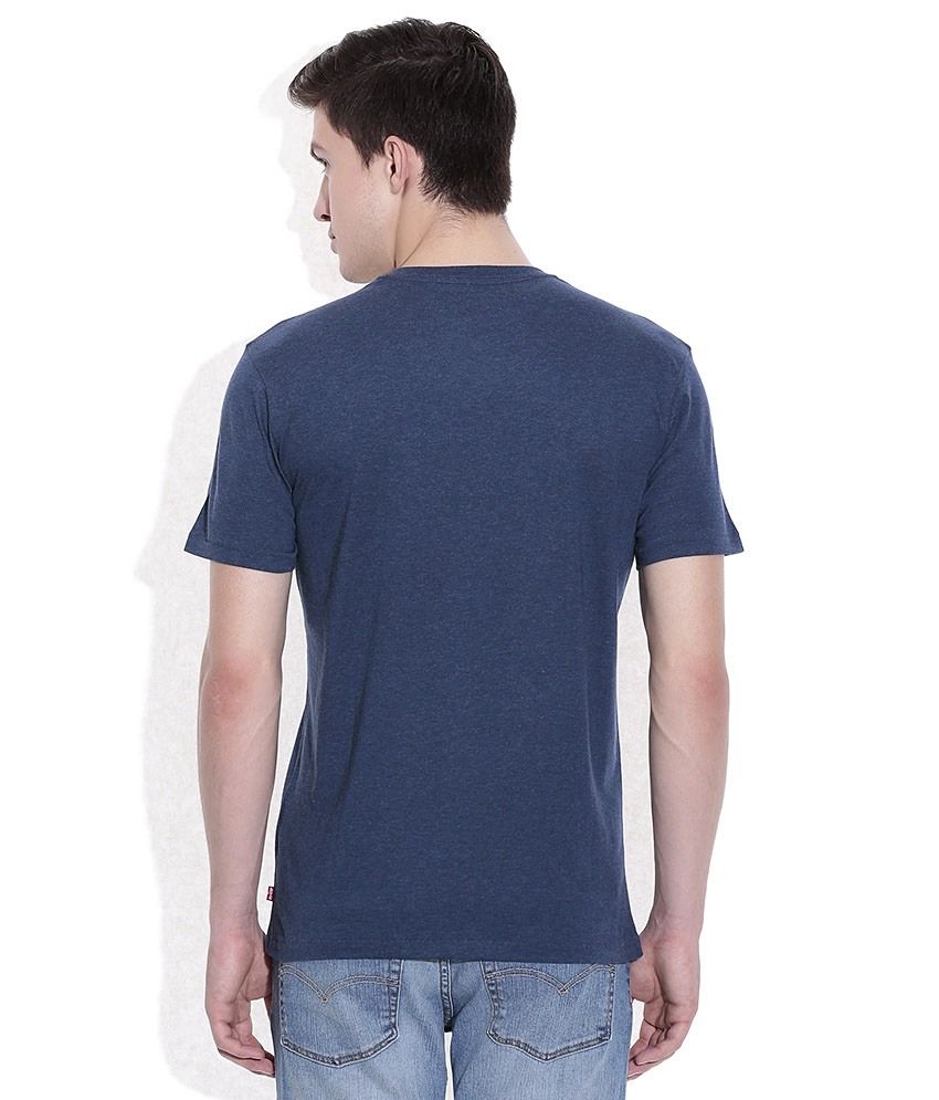 levis blue t shirt