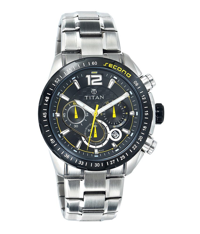 titan chronograph watch price