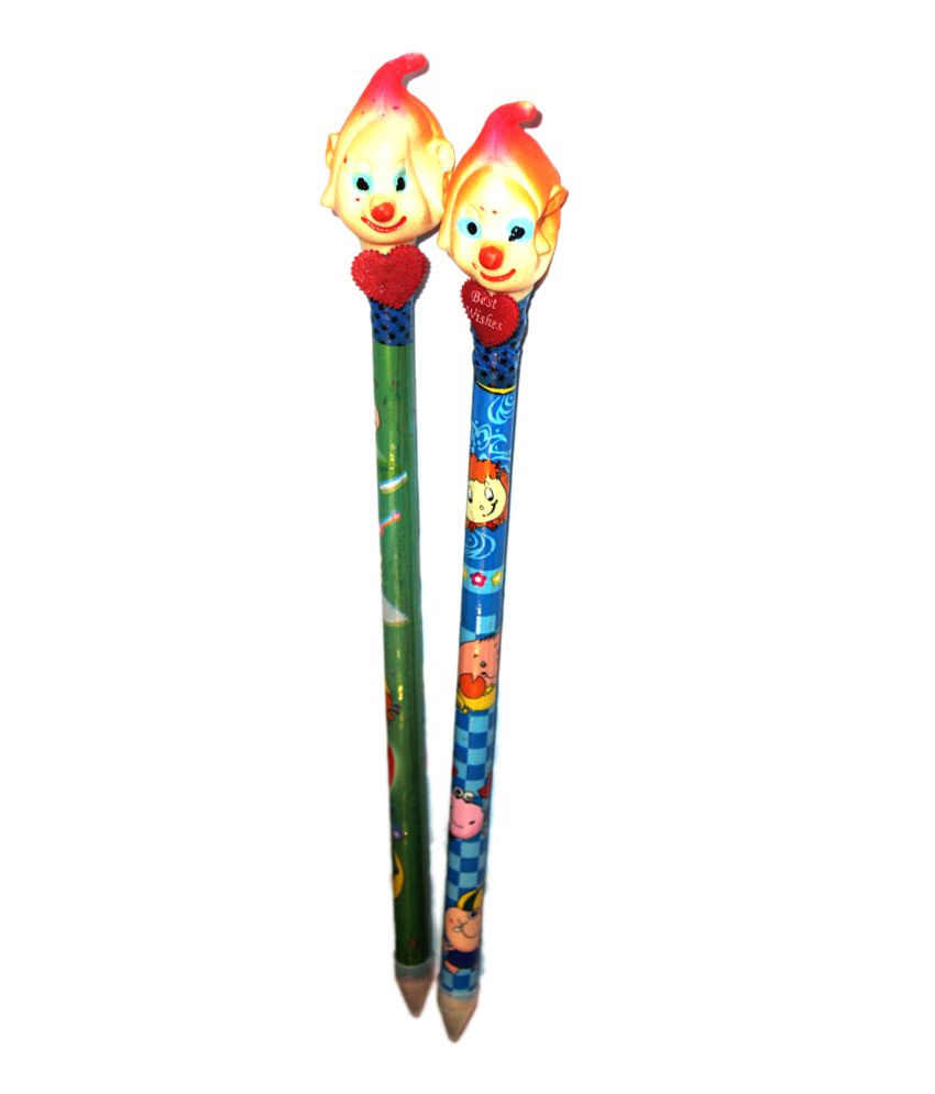 Globalts Multicolour Shaka Laka Boom Boom Pencil Set Of 2 Buy