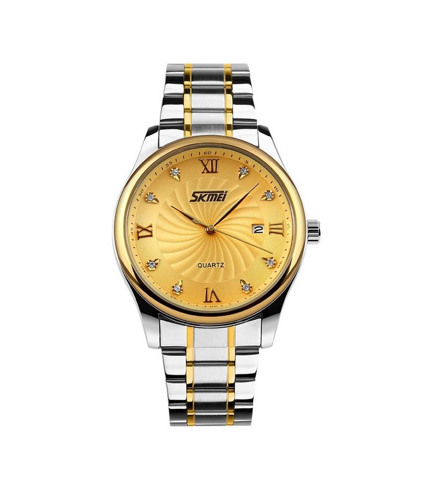 skmei silver watch