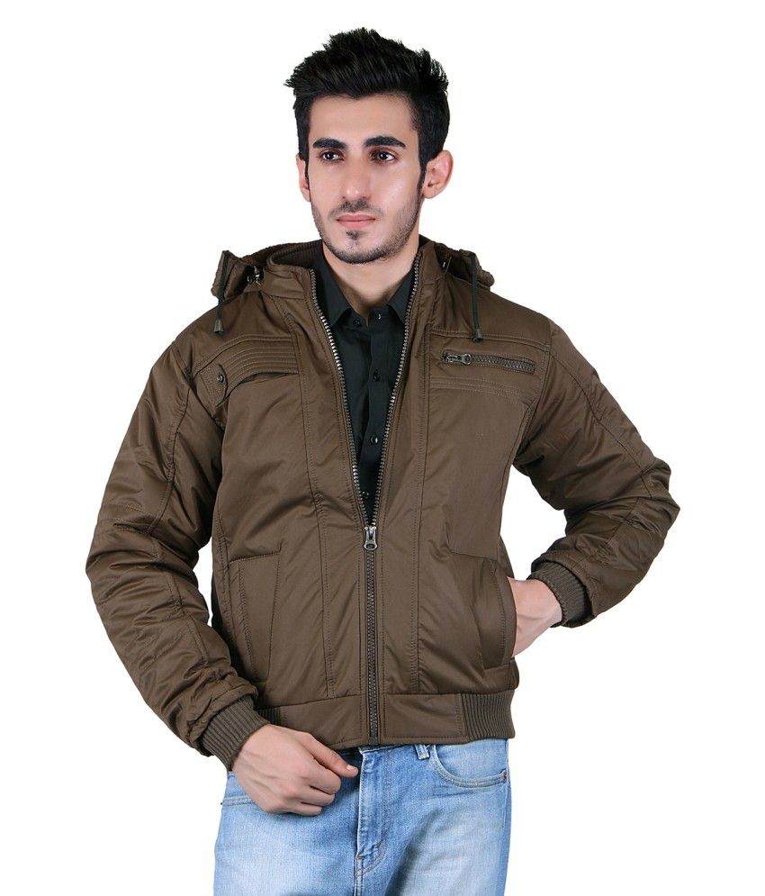 Brown Nylon Jacket 45