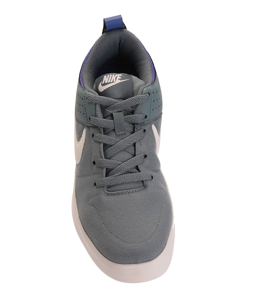 nike liteforce iii grey sneakers