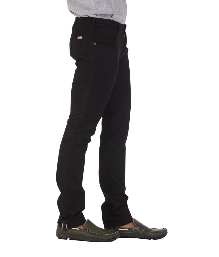 Wrangler Black Cotton Jeans - Buy Wrangler Black Cotton Jeans Online at ...