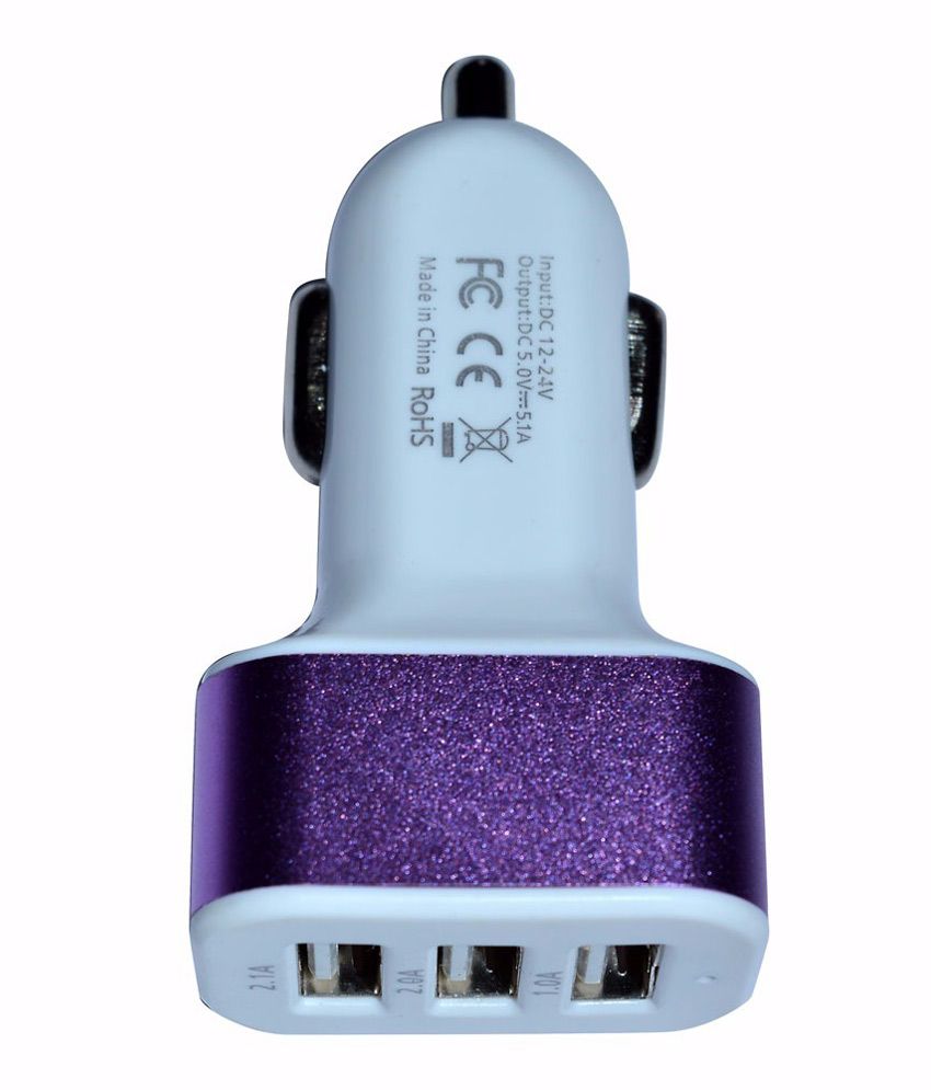 OBS Car Charger USB 3 Port