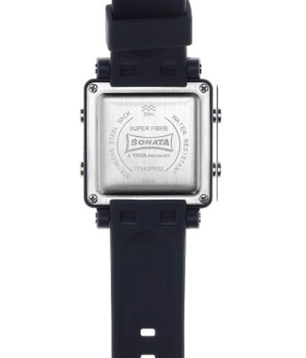 rectangular sports watch