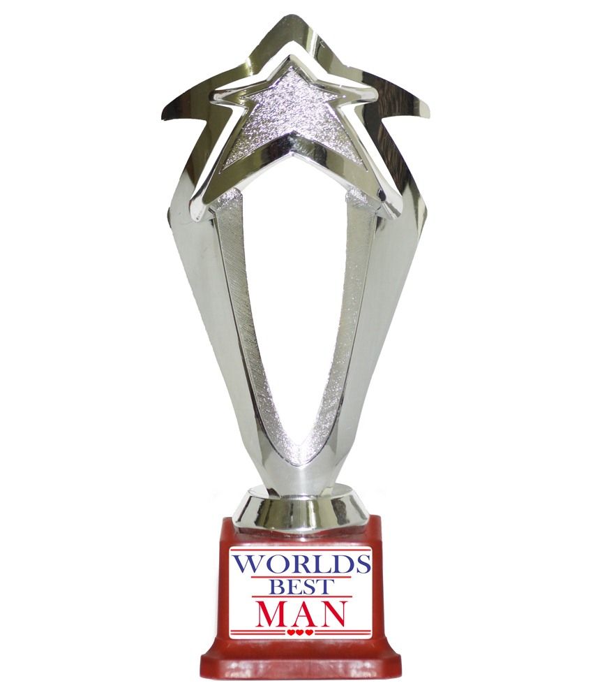 Trophydeal Worlds Best Man Trophy Buy Trophydeal Worlds Best Man Trophy At Best Price In India On Snapdeal