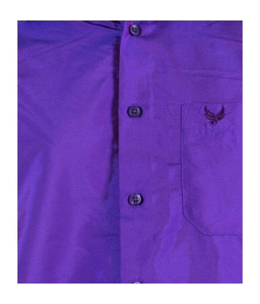 purple silk shirt men's