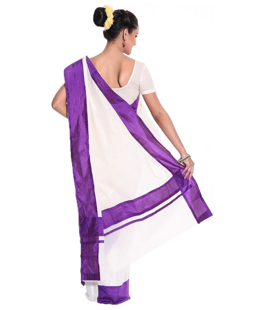 kasavu saree flipkart