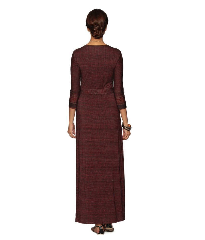 Label by Ritu Kumar Crinkled Cotton Long Dress main image 0
