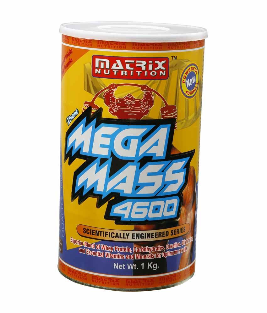 Matrix Nutrition Mega Mass 4600 - 1 Kg 