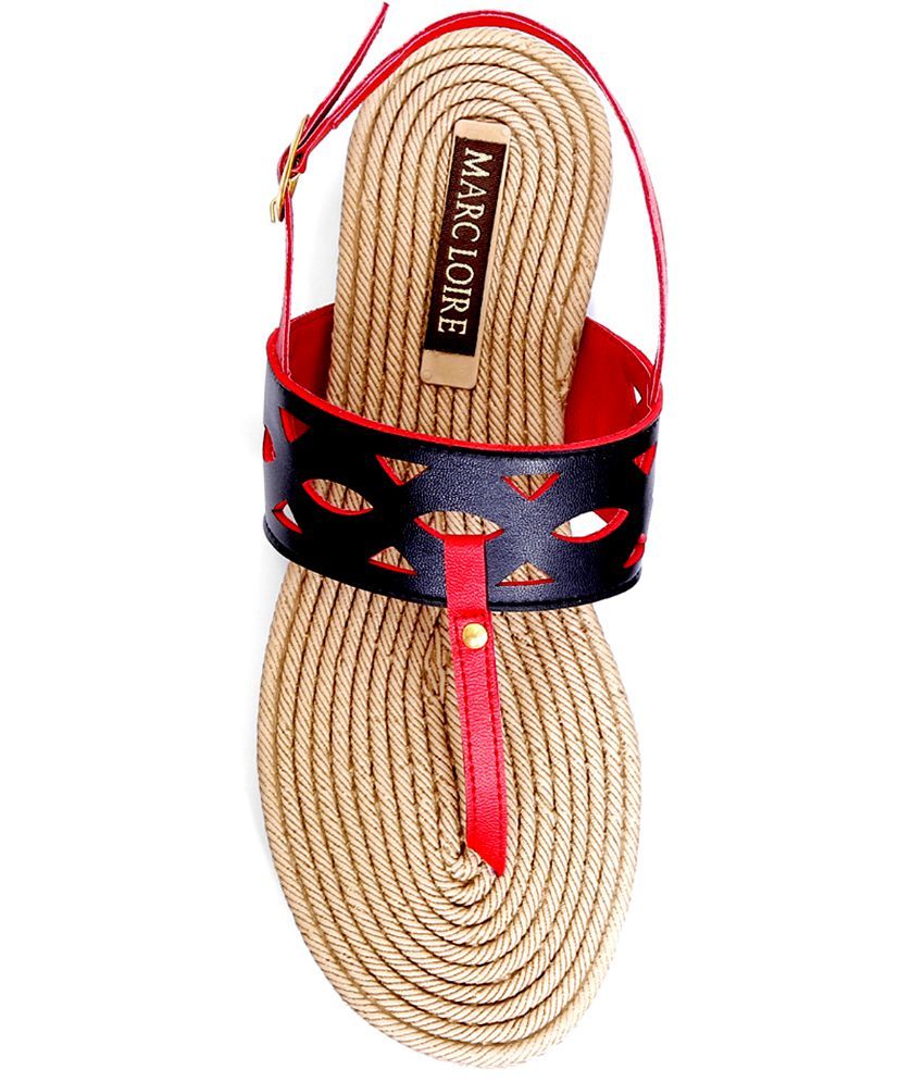 Marc Loire Women Purple Avendia Flat Sandal Price in India- Buy Marc Loire Women Purple Avendia 