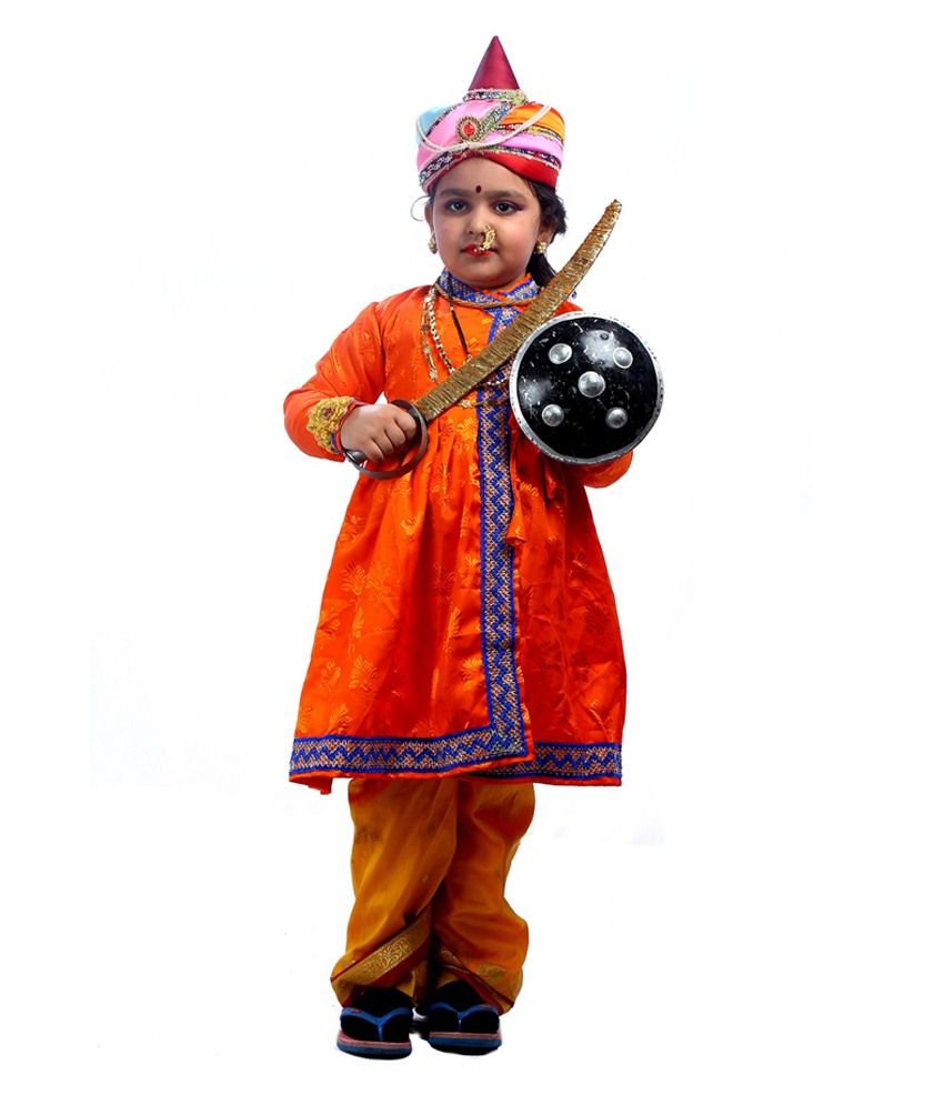 SBD National Heros Jhansi Rani Fancy Dress For Kids Buy