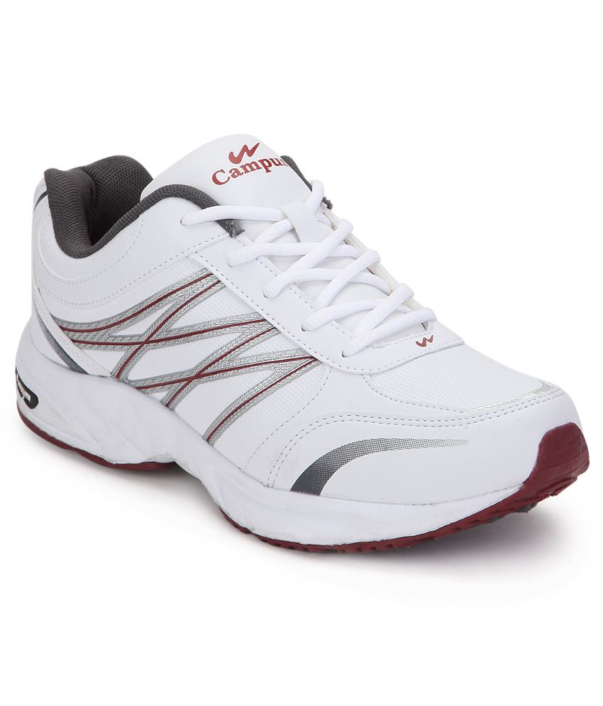 Campus Stork White Sport Shoes - Buy Campus Stork White Sport Shoes ...