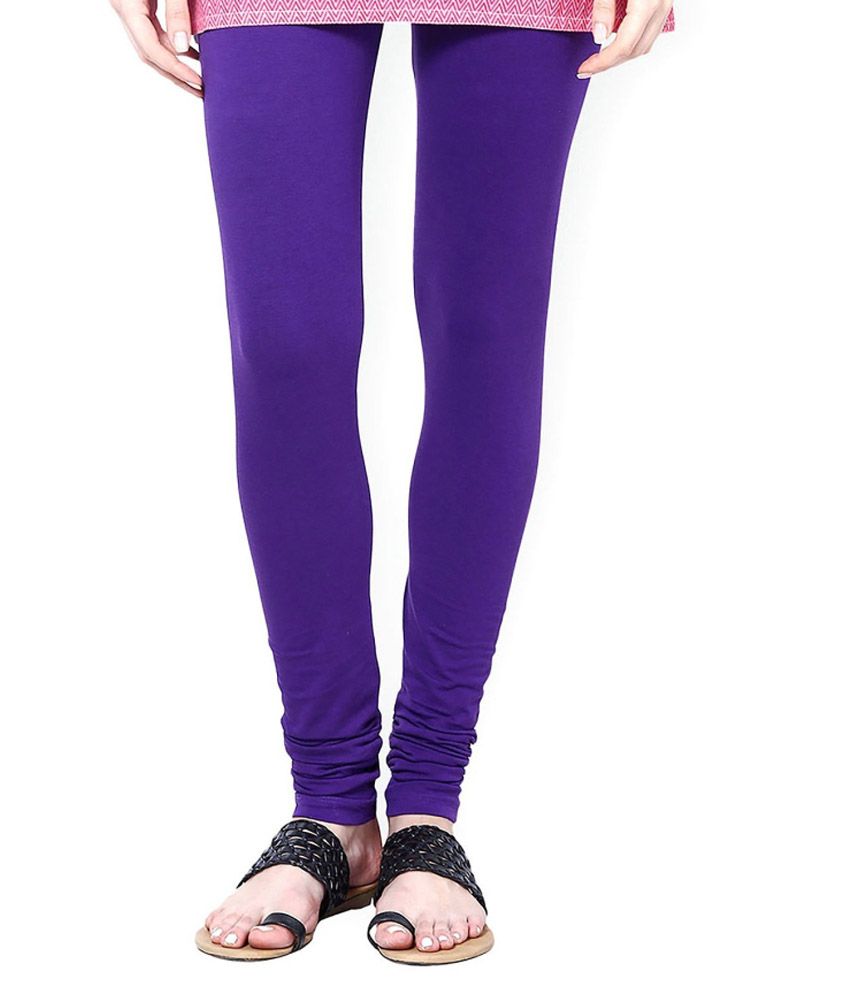 Buy Lavender Leggings for Women by DOLLAR MISSY Online
