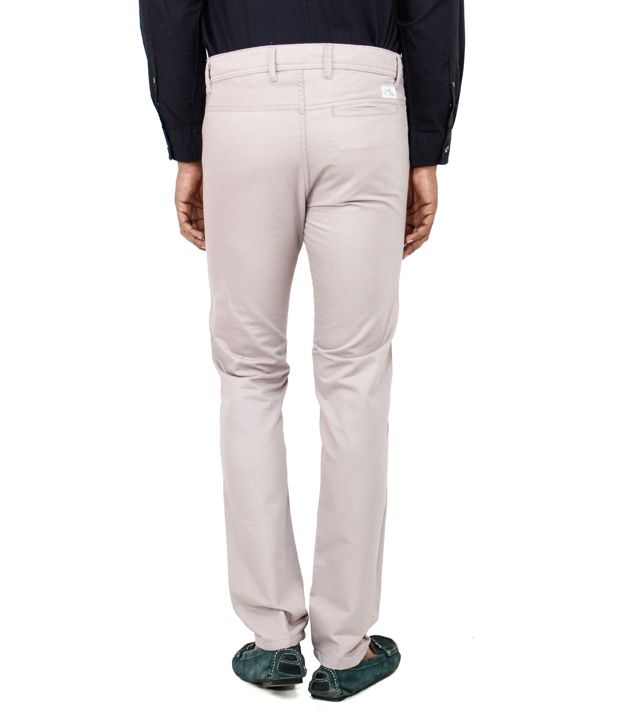 silver chinos