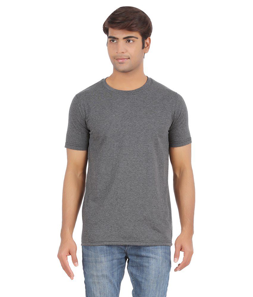 AP'Pulse Grey Cotton T Shirt Pack Of 2 - Buy AP'Pulse Grey Cotton T ...