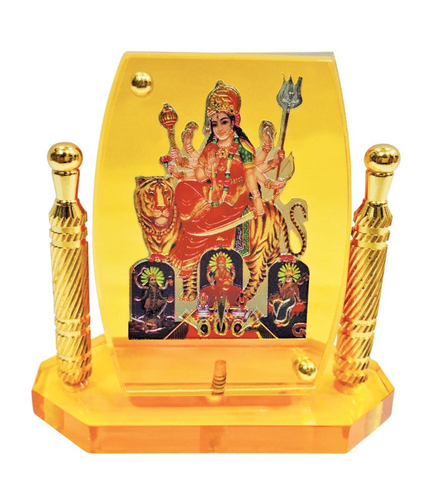 Bulb Centre Hindu God Idol Mata Temple For Car Dashboard Buy Bulb