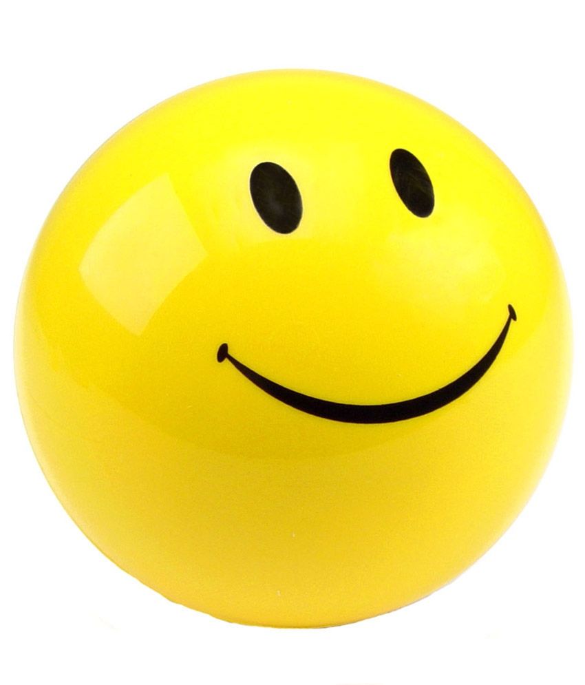 soft smiley ball