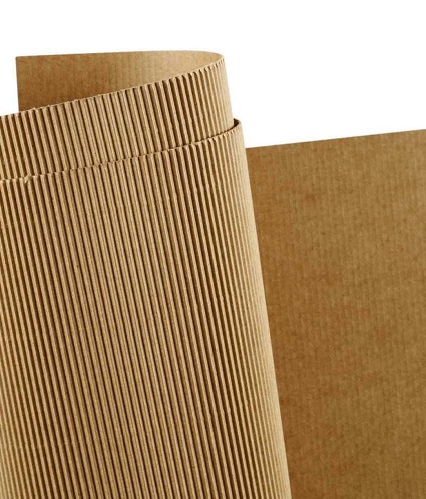 Djuize Brown Corrugated Paper For Packing And Crafting Roll Djuize Brown Corrugated Paper For Packing And Crafting Roll