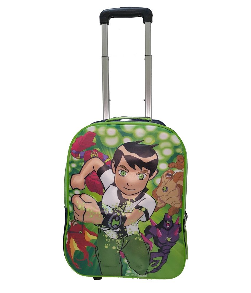 Tasni Green Ben10 Trolley Bag Buy Online at Best Price in 