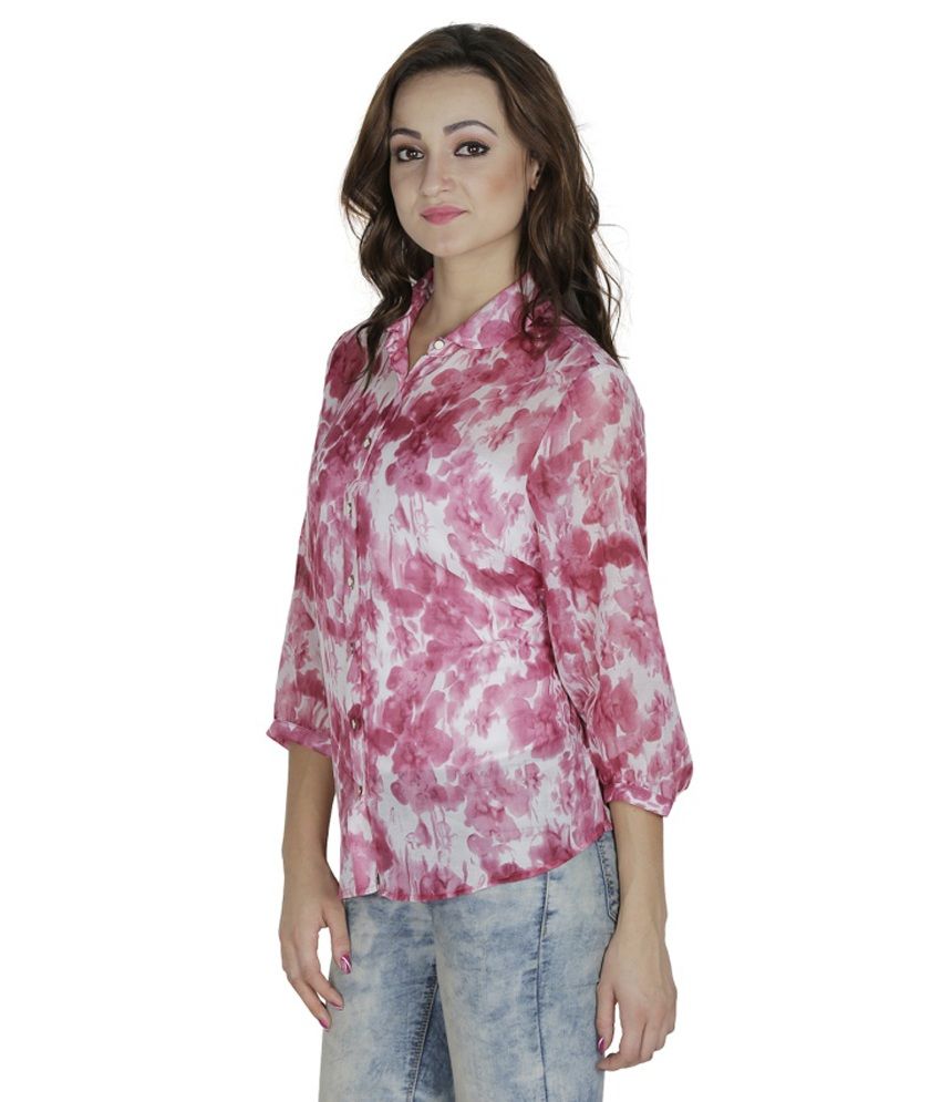 The Cleavage Pink Cotton Tops Buy The Cleavage Pink Cotton Tops