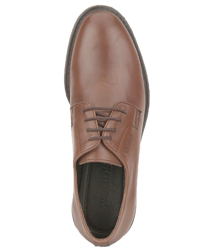 Woods Brown Formal Shoes