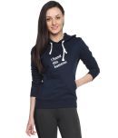 Campus Sutra Blue Cotton - Fleece Non Zippered