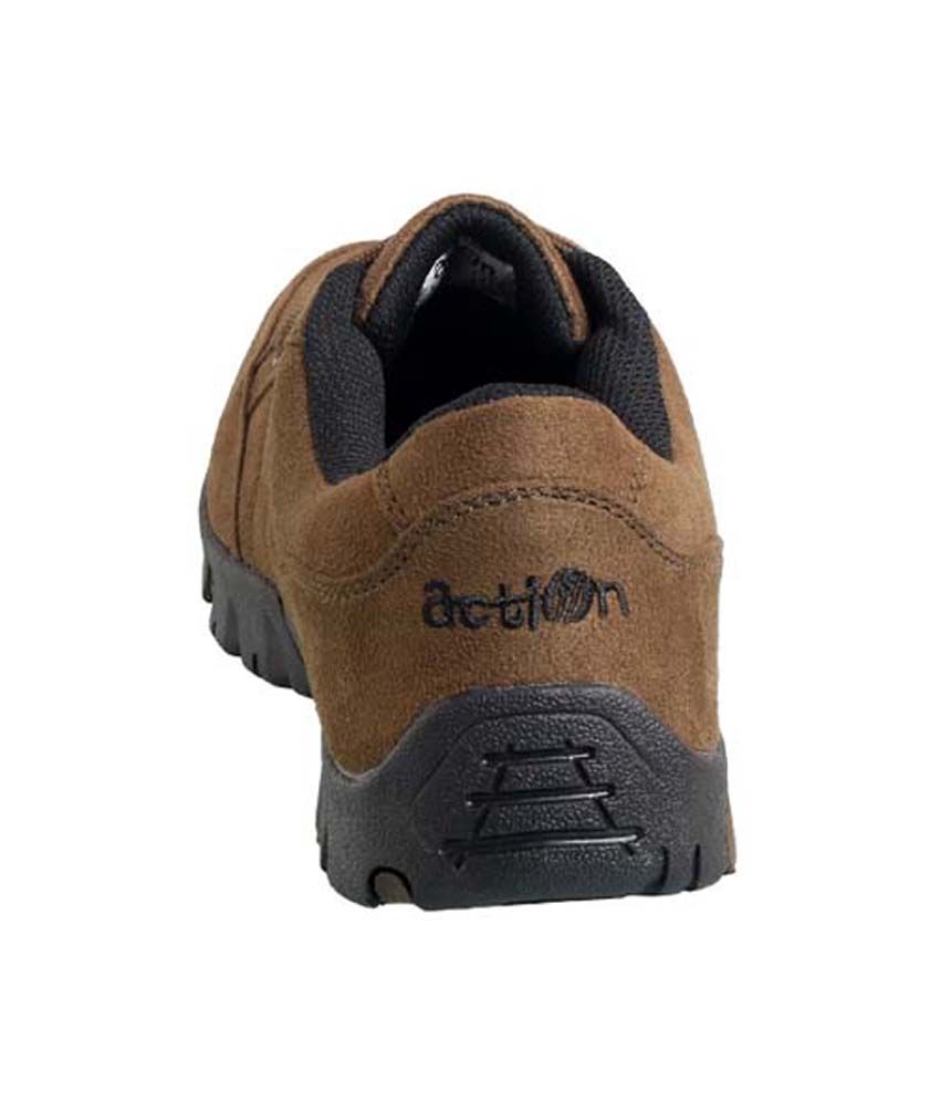 Action Shoes Brown Smart Casuals Shoes 