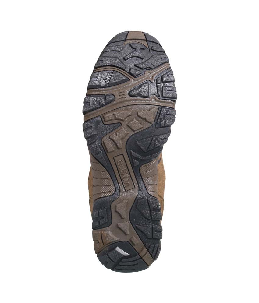 action shoes brown colour